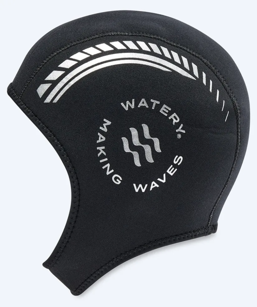 Best Watery neopren hætte - Reptile (3mm) - Sort