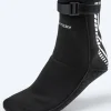 Clearance Watery neopren sokker og handsker - Thermal Reptile (3 mm) - Sort/sølv