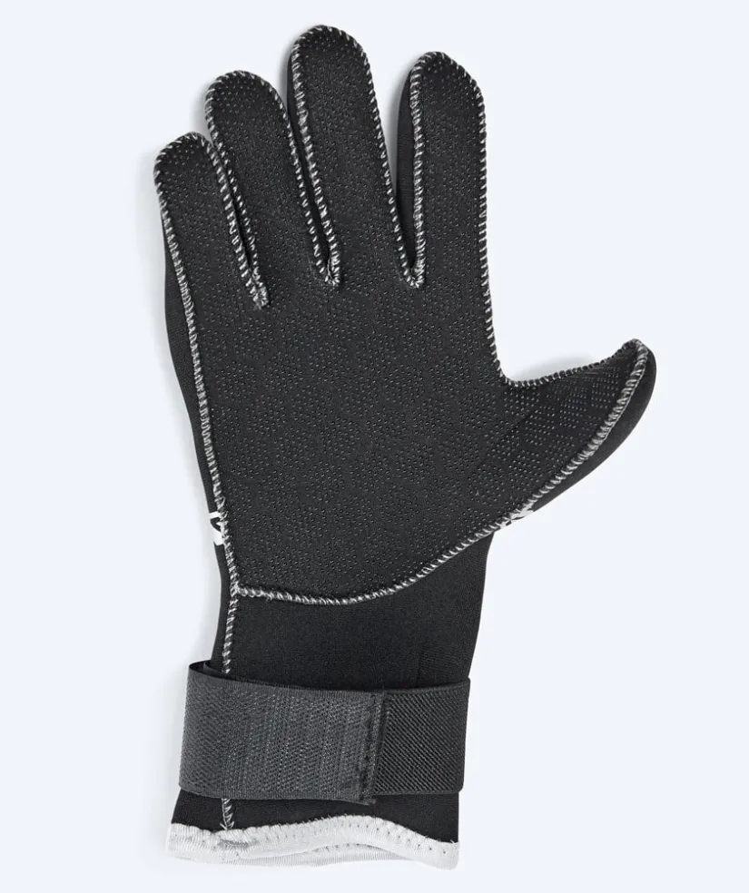 Clearance Watery neopren sokker og handsker - Thermal Reptile (3 mm) - Sort/sølv