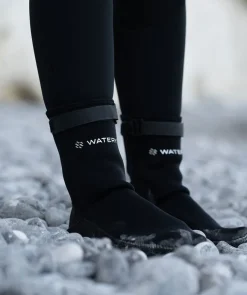 Online Watery neopren sokker til åbent vand - Reptile (3 mm) - Sort