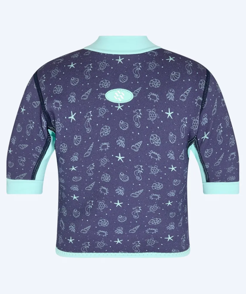 New Watery neopren trøje - Baia Top - Atlantic Turquoise