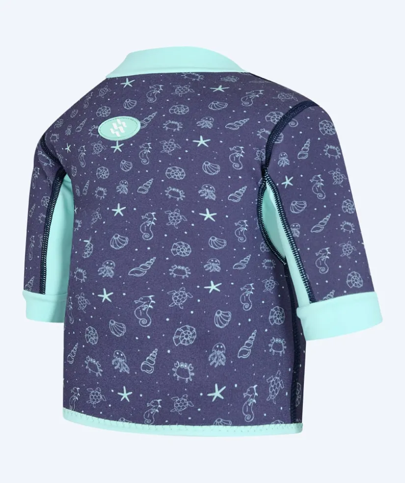 New Watery neopren trøje - Baia Top - Atlantic Turquoise