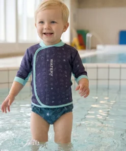 New Watery neopren trøje - Baia Top - Atlantic Turquoise