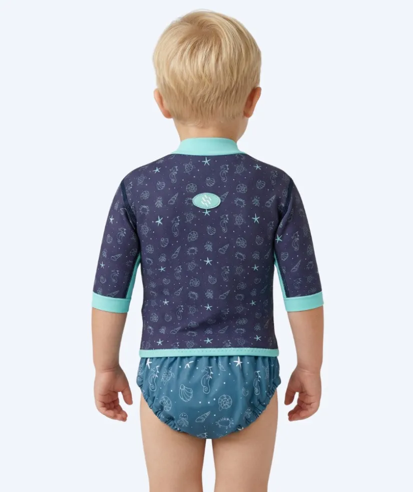 New Watery neopren trøje - Baia Top - Atlantic Turquoise