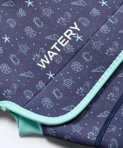 New Watery neopren trøje - Baia Top - Atlantic Turquoise