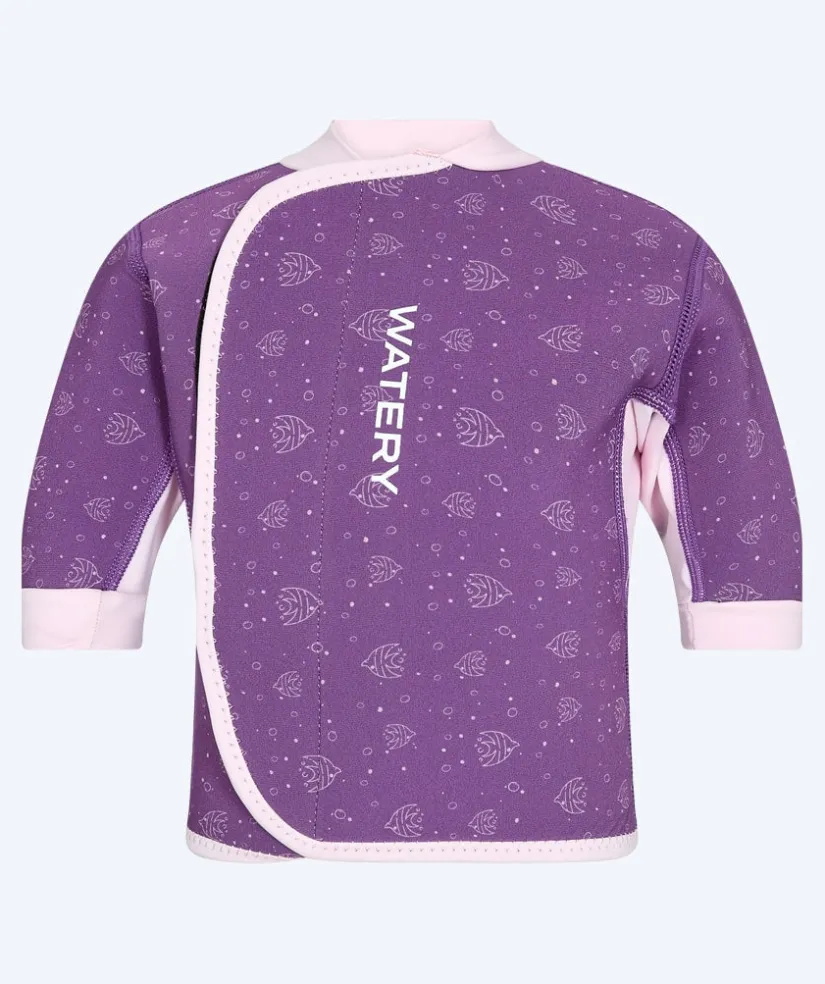 Online Watery neopren trøje - Baia Top - Atlantic Purple