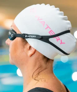 Online Watery nærsynede svømmebriller med styrke til voksne - (-1.5) – (-8.0) - Matira - Sort