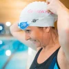 Outlet Watery nærsynede svømmebriller med styrke til voksne - (-1.0) – (-8.0) - Clivia - Klar/blå