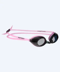 Watery nærsynede svømmebriller med styrke til voksne - (-1.5) – (-8.0) - Catch - Pink (Smoke linse)