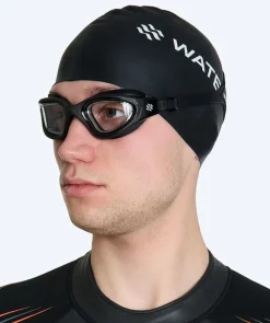 Discount Watery nærsynede svømmebriller med styrke til voksne - (-2.0) – (-6.0) - Raven Active - Sort/klar