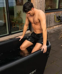 Watery oppustelig isbad - Ace - Sort