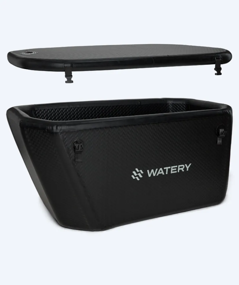Watery oppustelig isbad - Ace - Sort