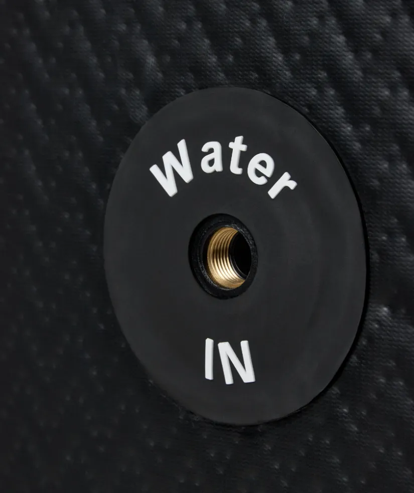 Watery oppustelig isbad - Ace - Sort