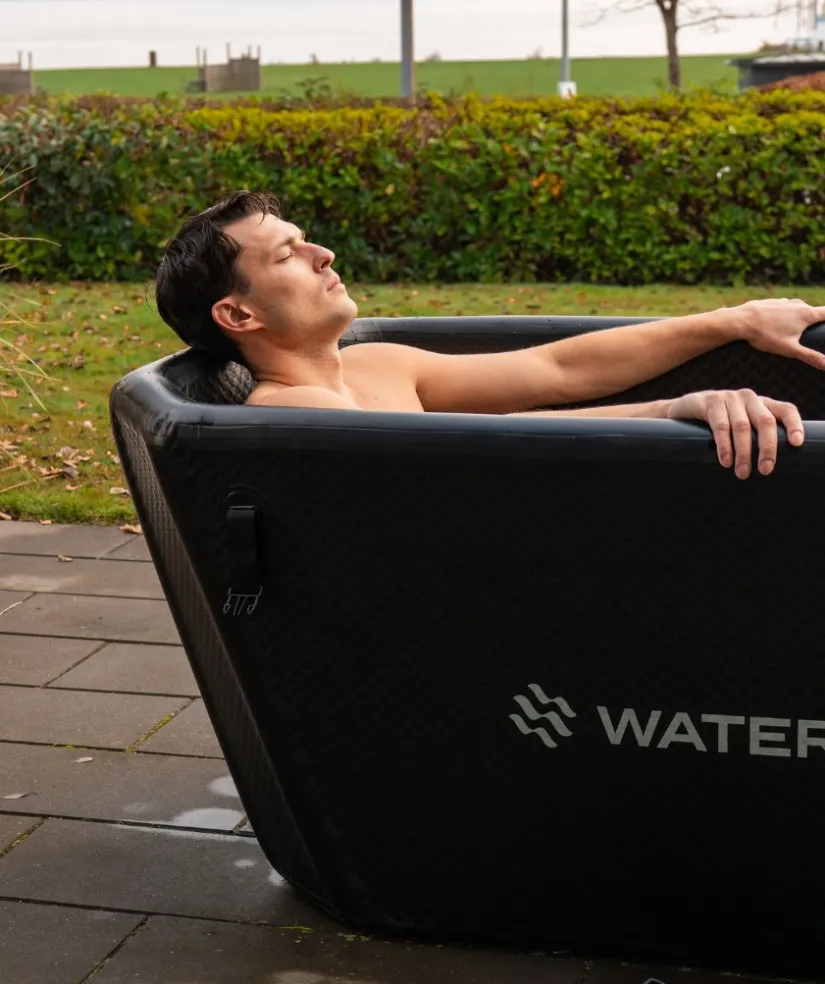 Watery oppustelig isbad - Ace - Sort