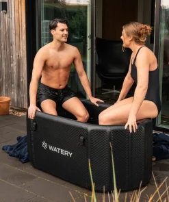 Clearance Watery oppustelig isbad - Master - Sort