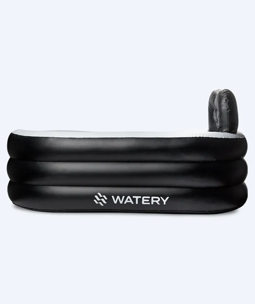 Outlet Watery oppusteligt badekar - Seal Real - Sort
