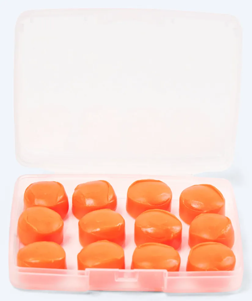 New Watery ørepropper til børn - Indra 6 par - Orange