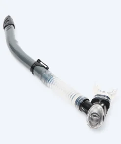 Best Watery semi-dry snorkel til voksne - Hudson - Grå