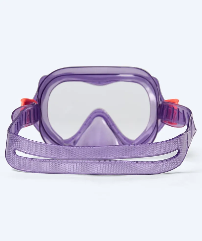 Outlet Watery snorkelsæt til børn (4-10) - Winslet/Bimasha - Lilla/lyserød