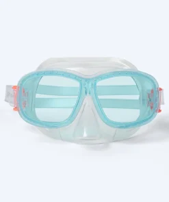New Watery snorkelsæt til børn (4-10) - Wyre/Fleetwood - Hvid/blå
