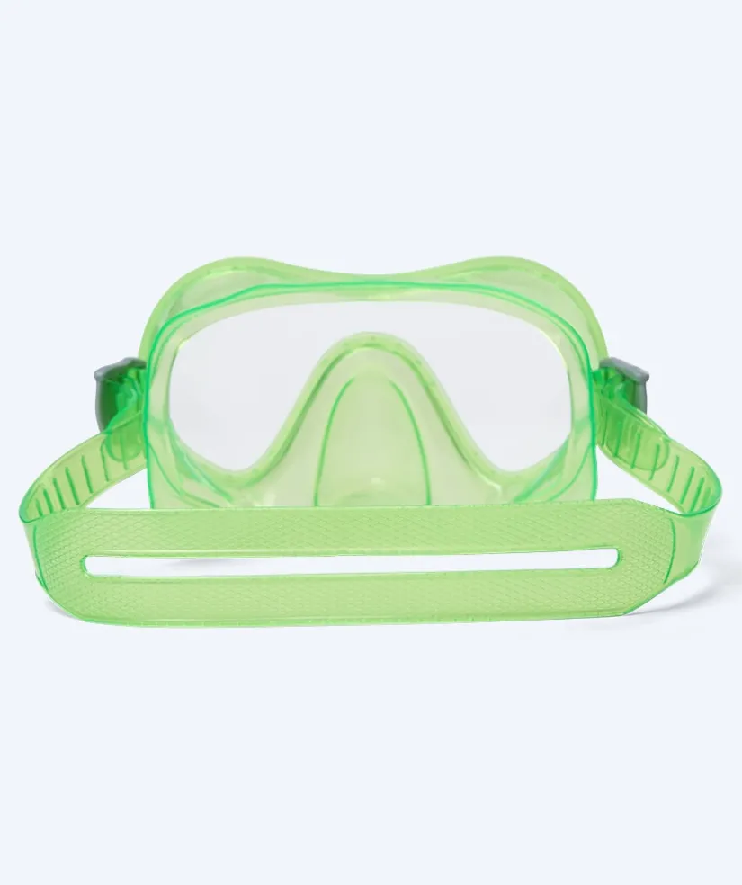 Best Watery snorkelsæt til junior (8-15) - Jubal/Rilian - Grøn/sort