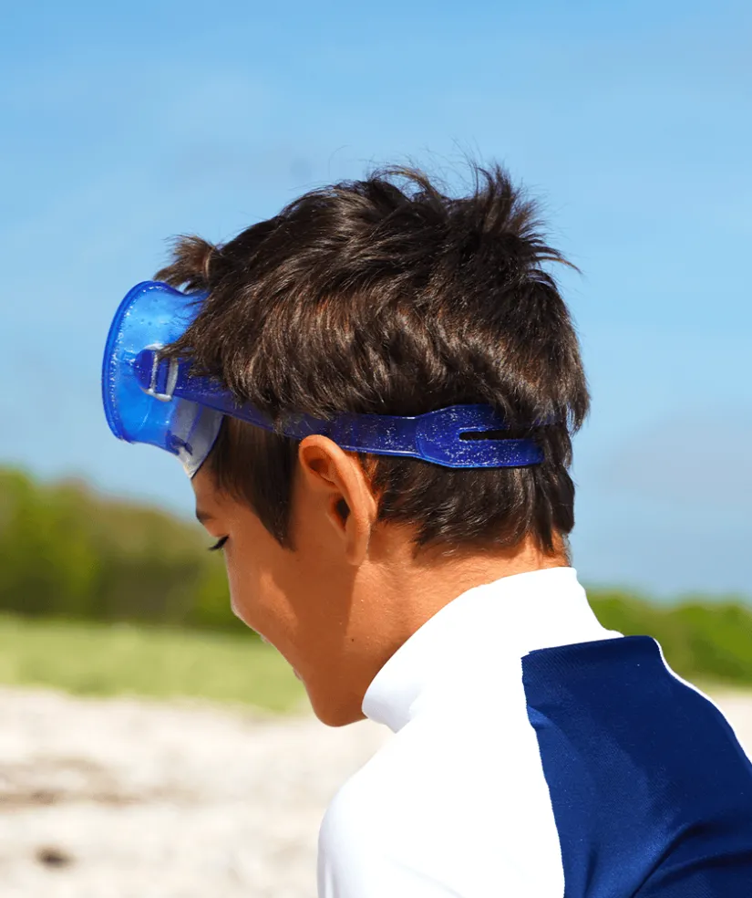 Discount Watery snorkelsæt til junior (8-15) - Jubal/Rilian - Lilla/sort