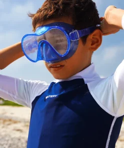 Hot Watery snorkelsæt til junior (8-15) - Jubal/Rilian - Blå/sort