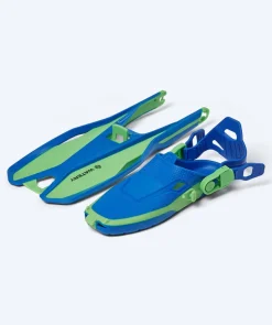 Watery snorkelsæt til junior (8-15) - Sunset/Riku - Blå/grøn