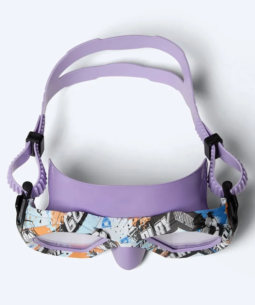 Sale Watery snorkelsæt til junior (8-15) - Sunset/Riku - Lilla/pink