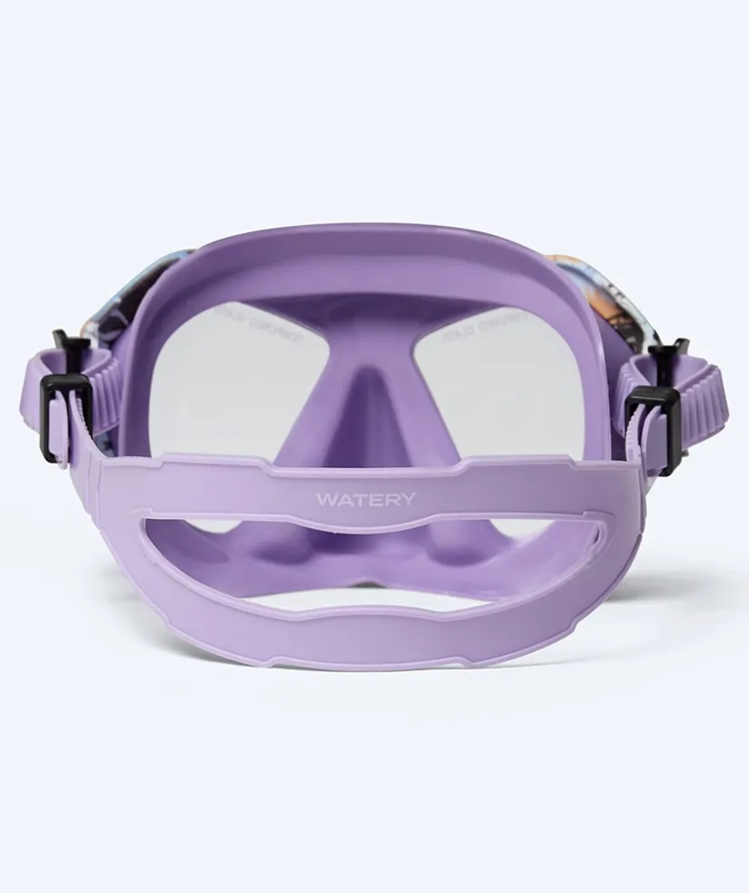Sale Watery snorkelsæt til junior (8-15) - Sunset/Riku - Lilla/pink