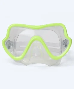 New Watery snorkelsæt til junior (8-15) - Trigger/Masika - Gul/grøn