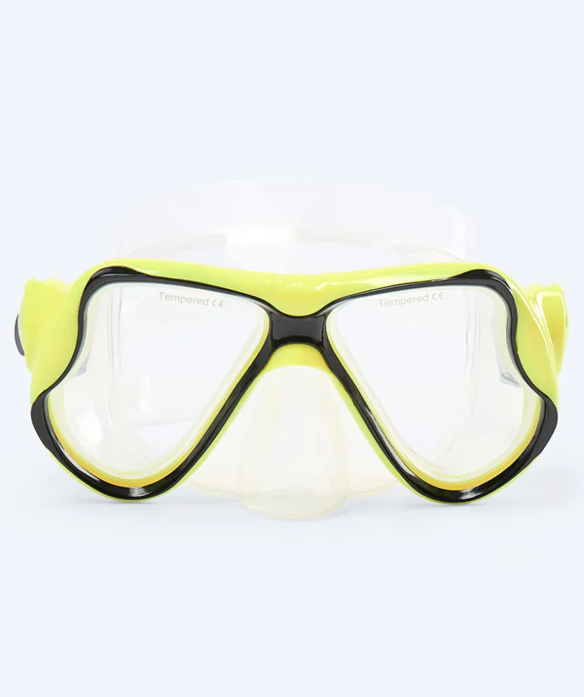 New Watery snorkelsæt til voksne - Delphina/Hudson - Gul