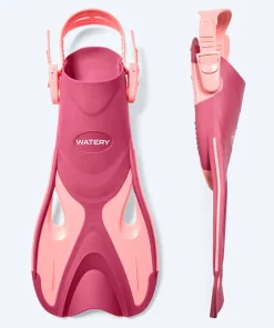 Discount Watery snorkelsæt til voksne - Fisher/Hudson - Pink/rød