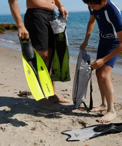 Best Watery snorkelsæt til voksne (fra 15 år) - Leach/Breeve - Hvid/lyserød