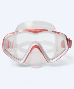 Best Watery snorkelsæt til voksne (fra 15 år) - Leach/Breeve - Hvid/lyserød