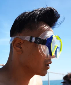 Clearance Watery snorkelsæt til voksne (fra 15 år) - Leach/Rilian - Lyserød/sort