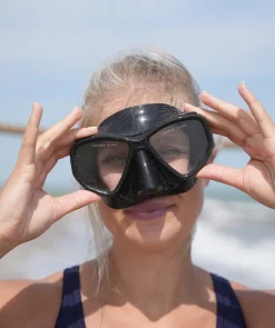 Discount Watery snorkelsæt til voksne (fra 15 år) - Fenton/Rilian - Sort/sort