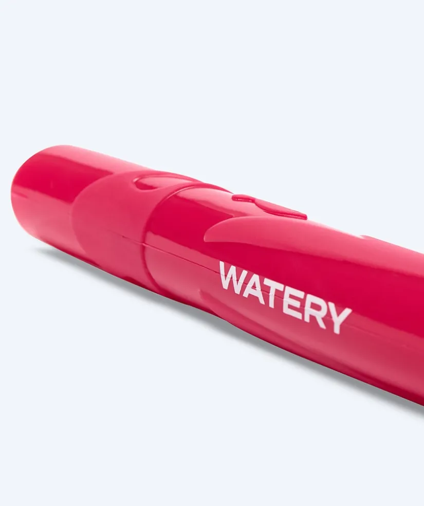Clearance Watery snorkelsæt til voksne - Fisher/Cliff - Rød