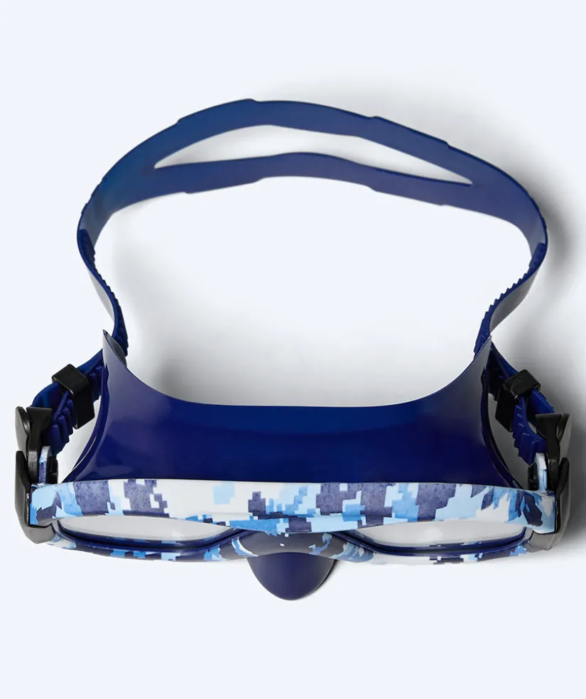 Discount Watery snorkelsæt til voksne - Isle/Rudder Camo - Mørkeblå