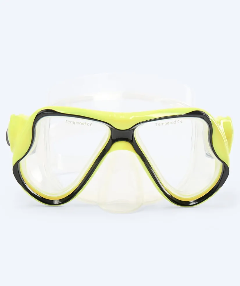 Hot Watery snorkelsæt til voksne - Pike/Hudson - Gul