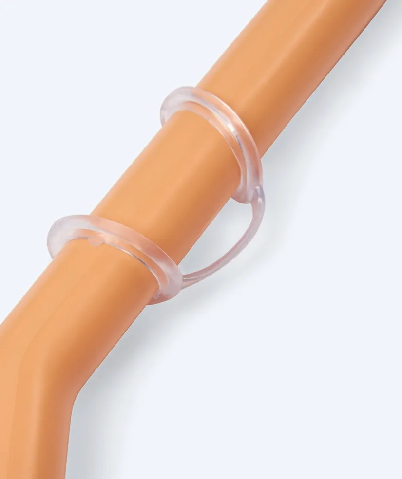Best Watery snorkel til børn (4-10) - Wyre - Orange/blå