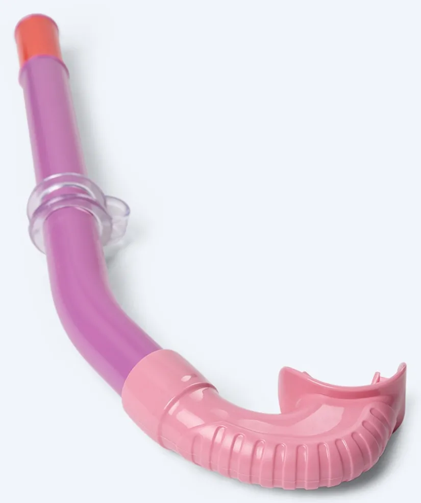 Clearance Watery snorkel til junior (8-15) - Misu - Lyserød/lilla