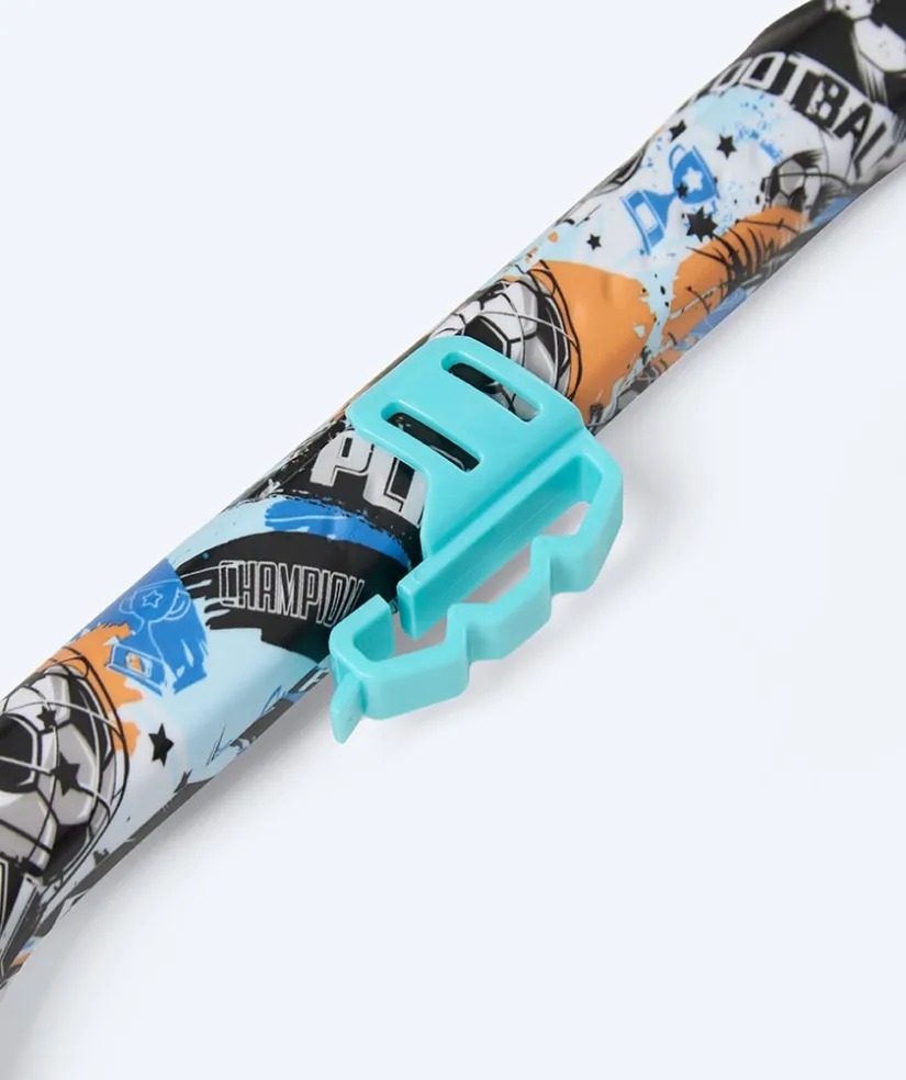 Watery snorkel til junior (8-15) - Riku Camo - Blå
