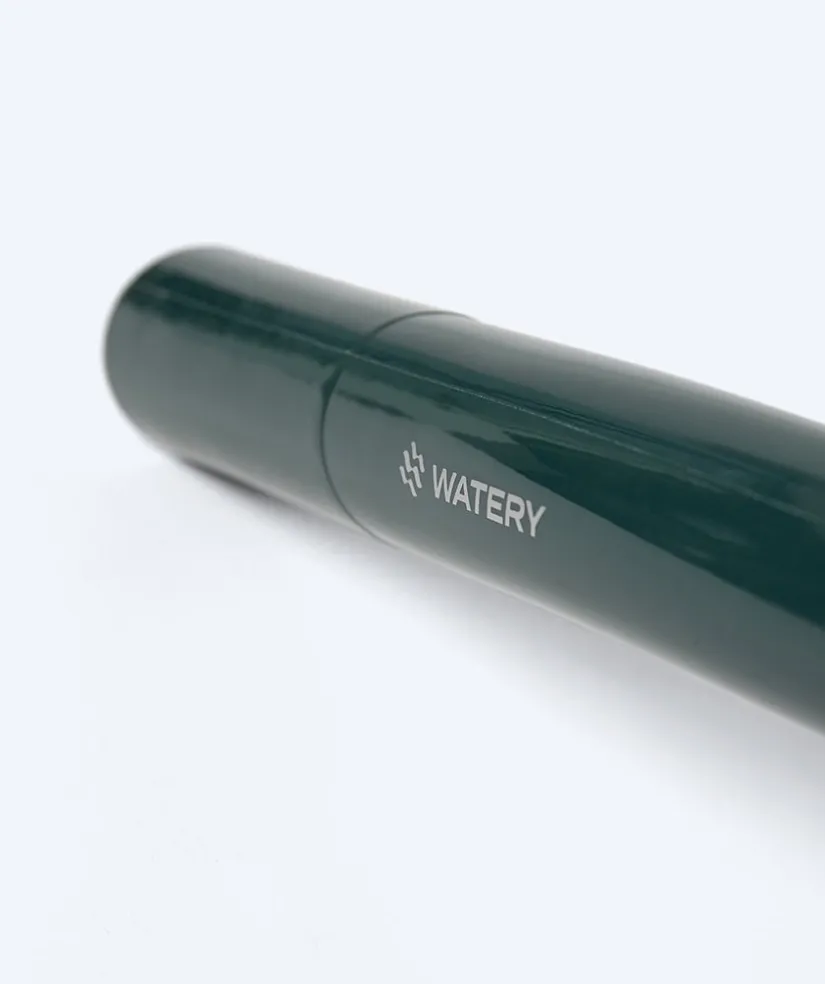 New Watery snorkel til voksne (fra 15 år) - Coast - Mørkegrøn