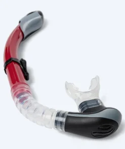 Clearance Watery snorkel til voksne (fra 15 år) - Nebula - Sort/rød