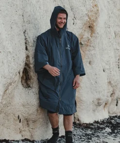 Online Watery surf poncho - Waterproof - Mørkeblå