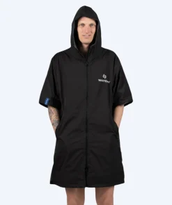 Sale Watery surf poncho - Waterproof - Sort