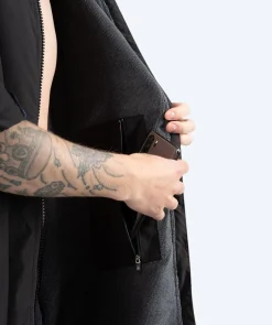 Sale Watery surf poncho - Waterproof - Sort