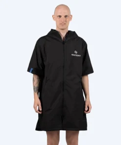 Sale Watery surf poncho - Waterproof - Sort