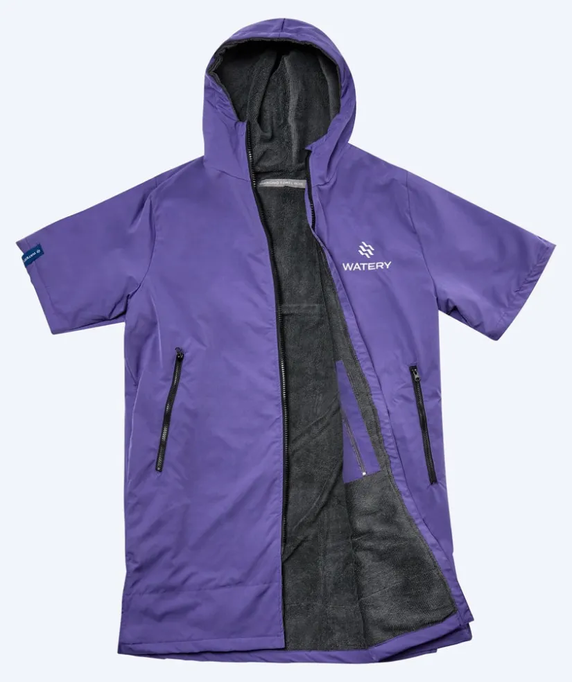 Sale Watery surf poncho - Waterproof - Lilla